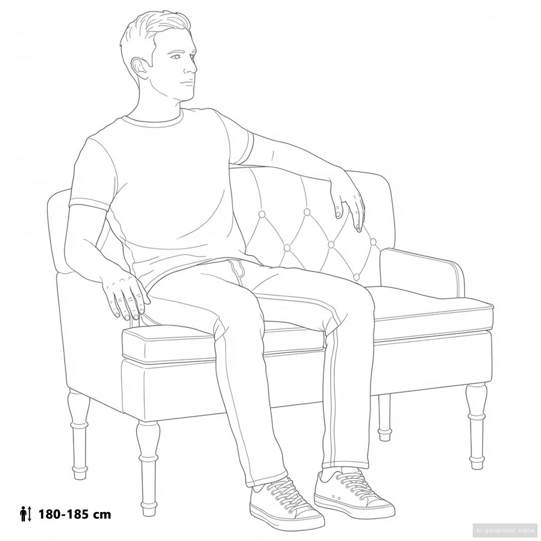 Lænestol med knap tufting Mørkegrøn 111 x 65 x 79 cm Fløjl