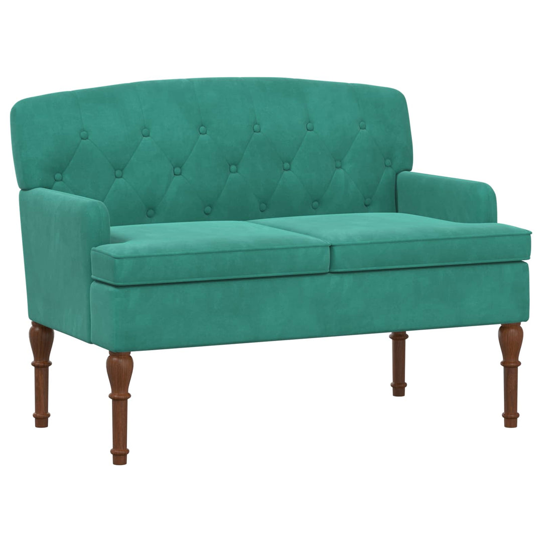 Lænestol med knap tufting Turkis 111 x 65 x 79 cm Fløjl