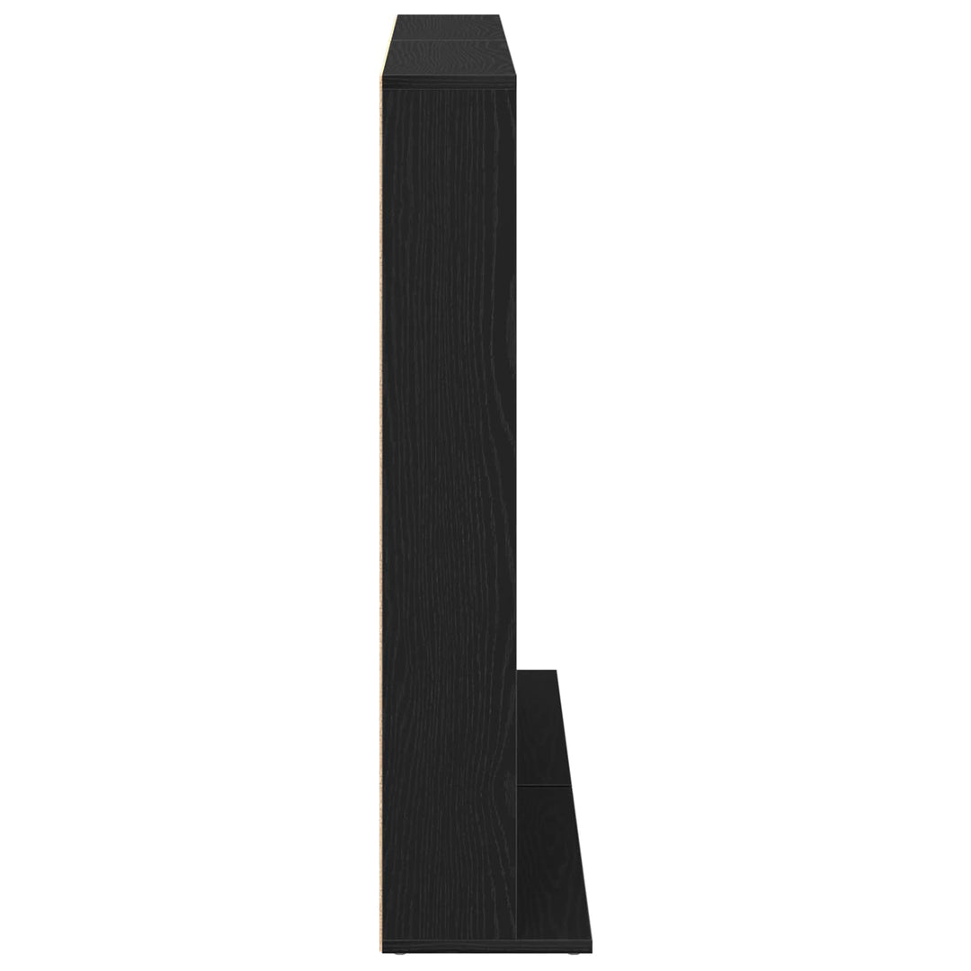 CD Skab 2 stk. Sort eg 65 x 23,5 x 97,5 cm Konstrueret træ