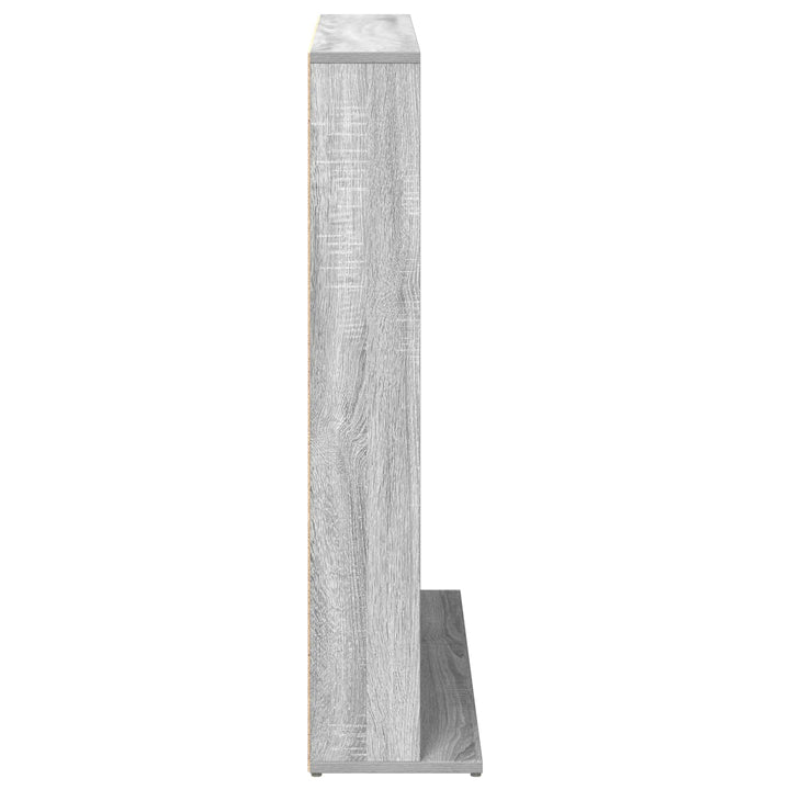 CD Skab Grå Sonoma 65 x 23,5 x 97,5 cm Konstrueret træ