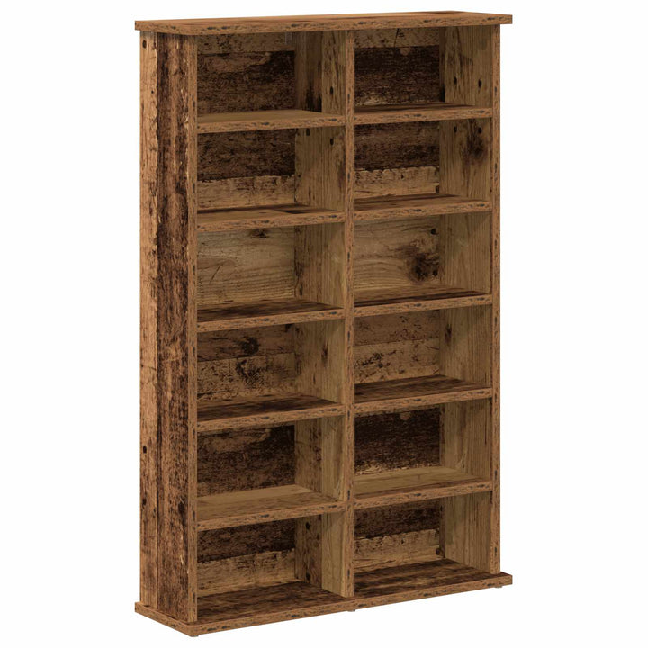 CD Skab Gammelt træ 60 x 17 x 92 cm Konstrueret træ