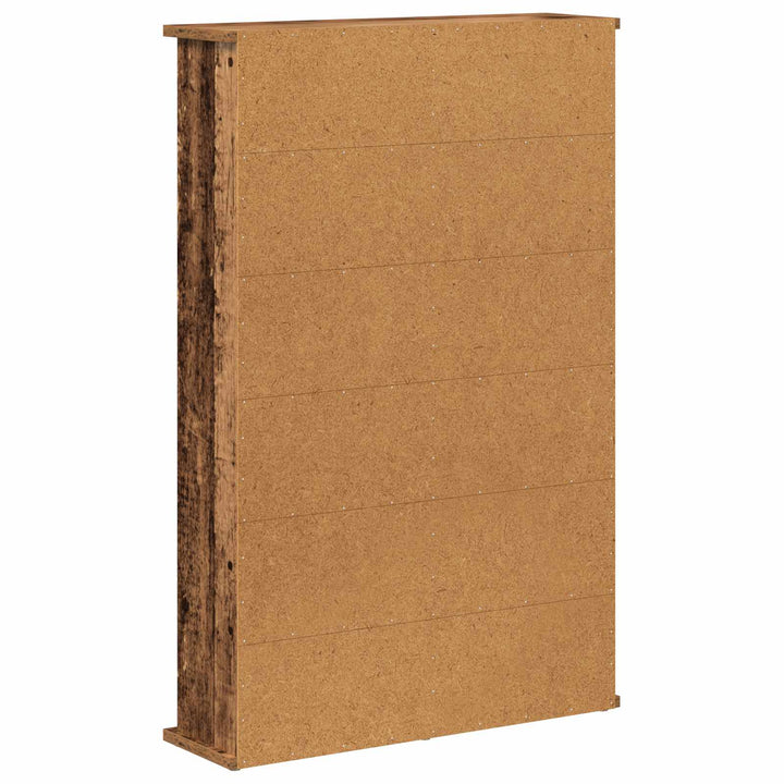CD Skab Gammelt træ 60 x 17 x 92 cm Konstrueret træ