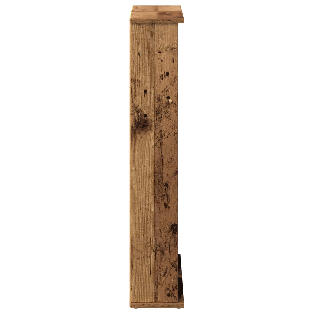 CD Skab Gammelt træ 60 x 17 x 92 cm Konstrueret træ