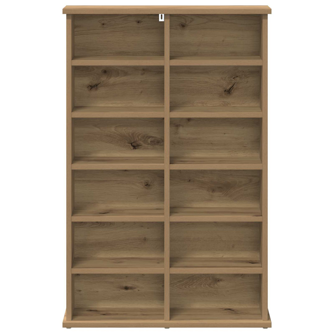 CD Skab Artisan-eg 60 x 17 x 92 cm Konstrueret træ
