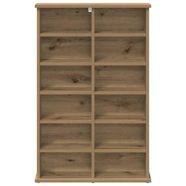 CD Skab Artisan-eg 60 x 17 x 92 cm Konstrueret træ