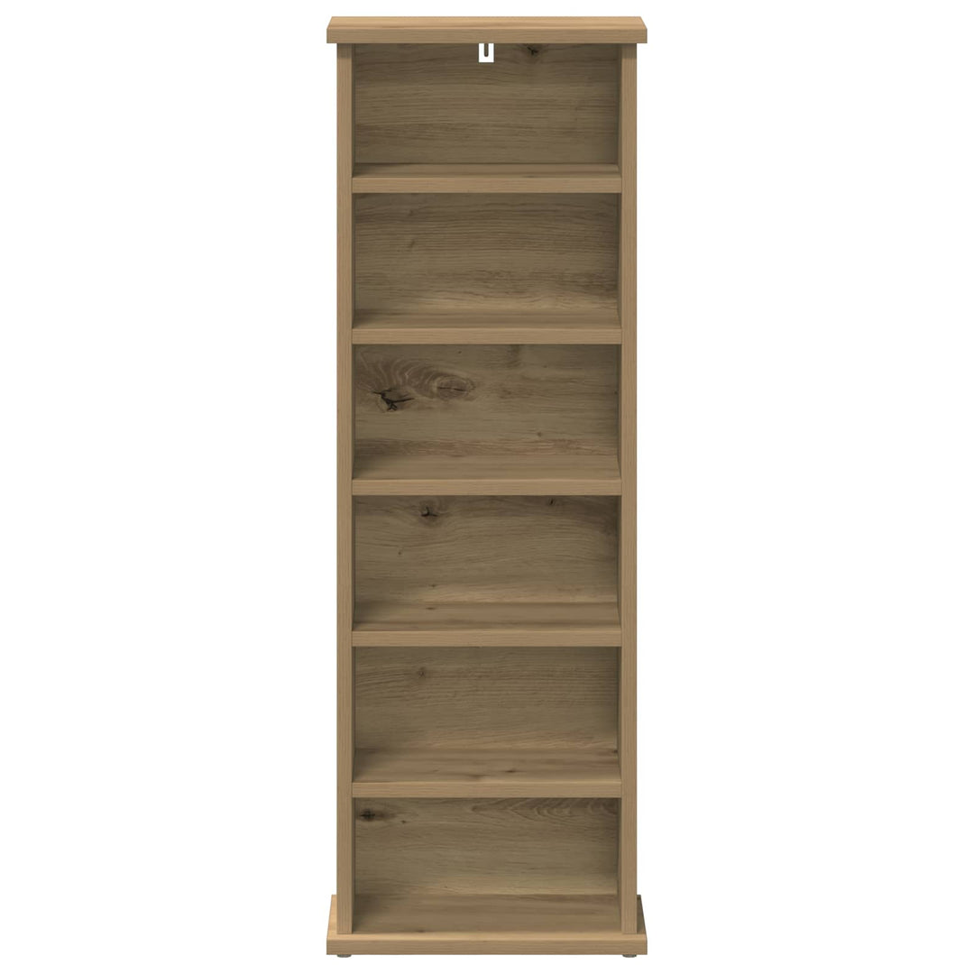CD Skab Artisan-eg 60 x 17 x 92 cm Konstrueret træ