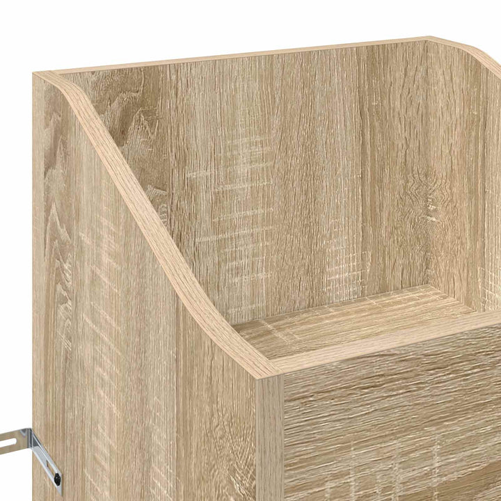 Pladeskab Sonoma-eg 36 x 36 x 95,5 cm Konstrueret træ