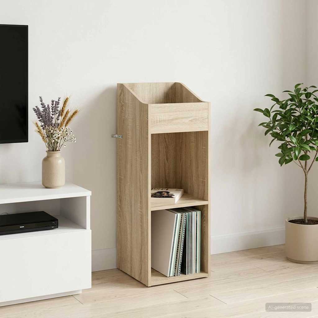 Pladeskab Sonoma-eg 36 x 36 x 95,5 cm Konstrueret træ