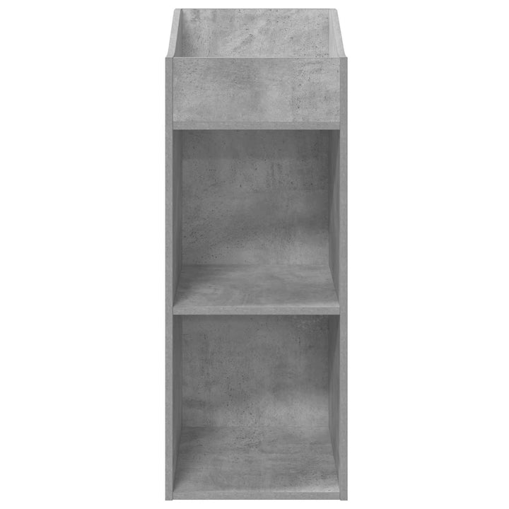 Pladeskab Betongrå 36 x 36 x 95,5 cm Konstrueret træ