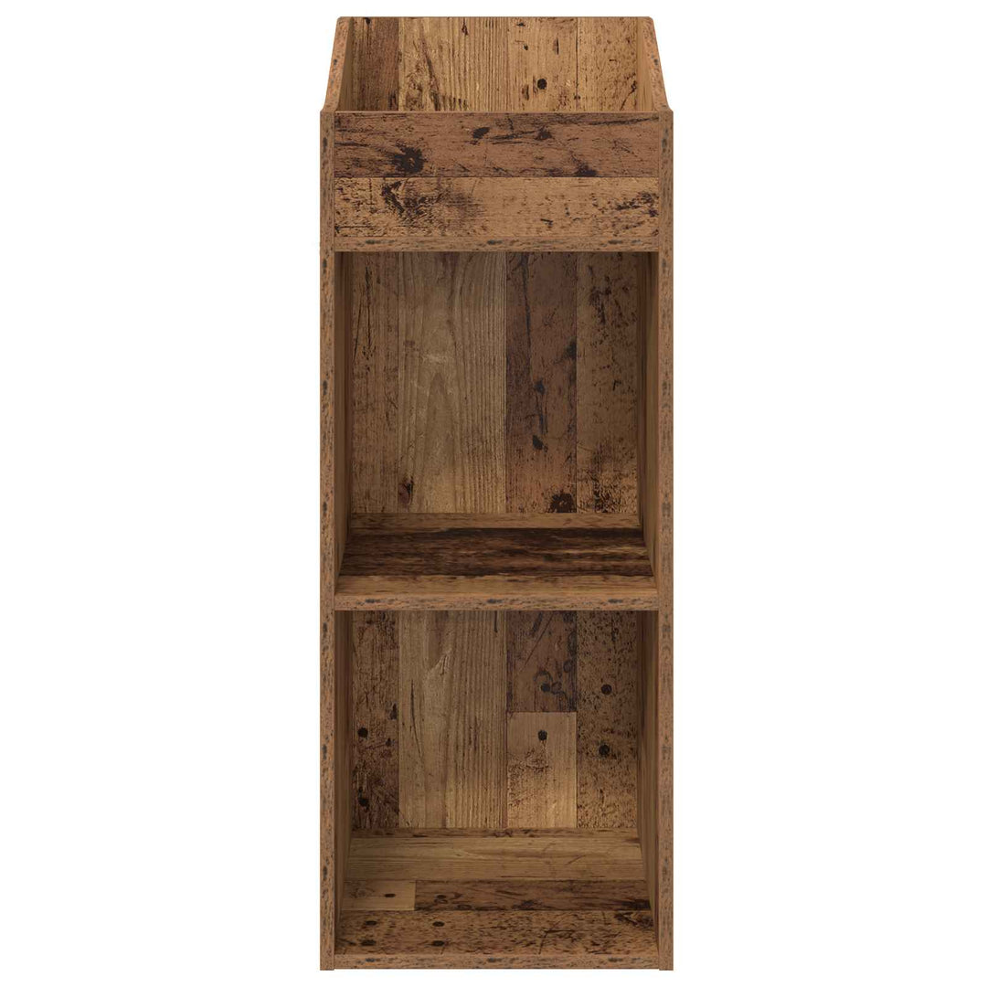 Pladeskab Gammelt træ 36 x 36 x 95,5 cm Konstrueret træ