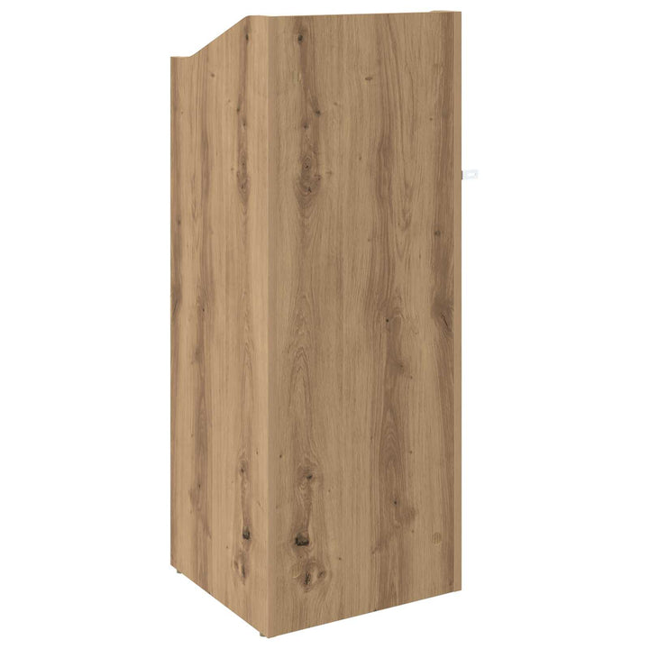Pladeskab Artisan-eg 36 x 36 x 95,5 cm Konstrueret træ