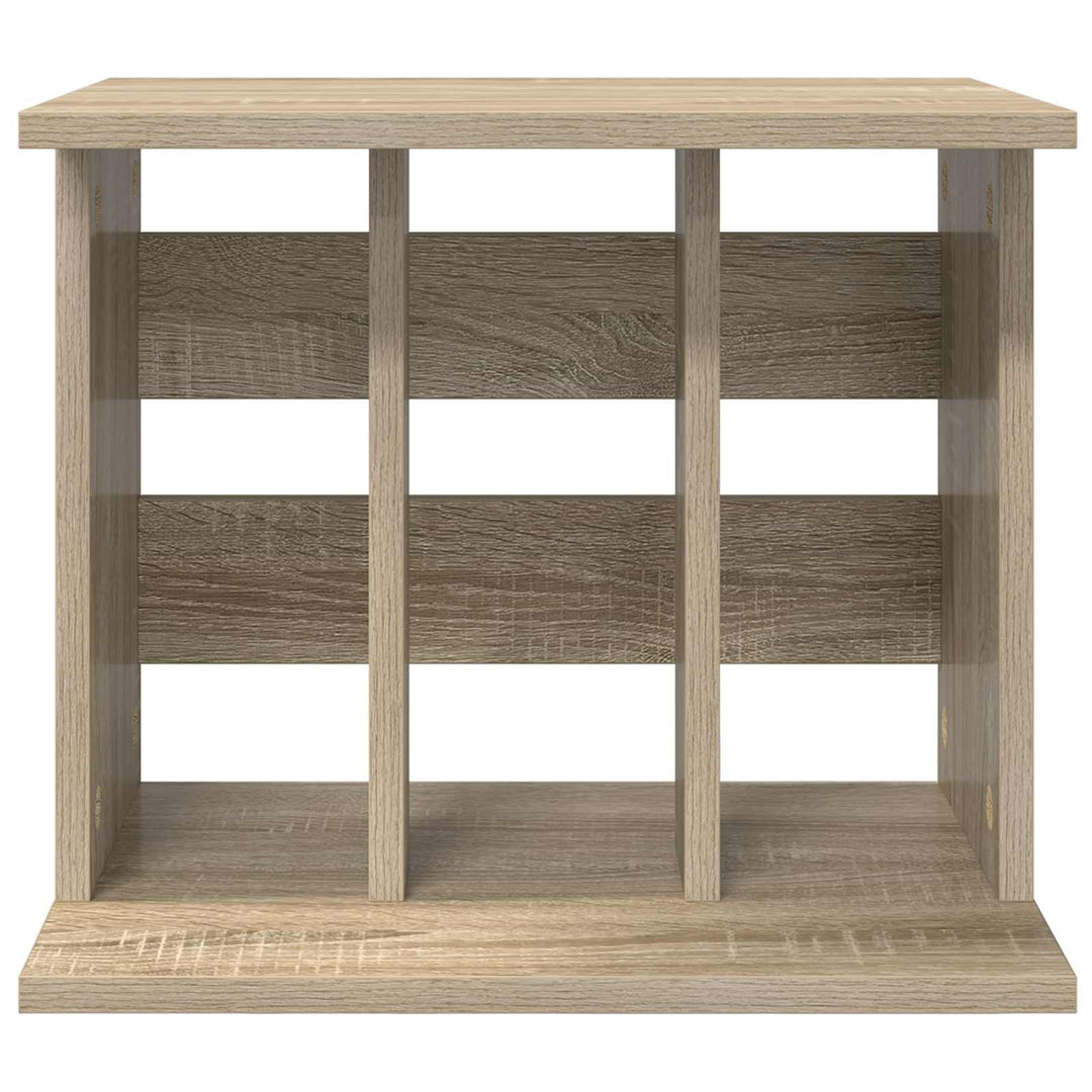 Opbevaring af vinylplader Sonoma-eg 42 x 33 x 36 cm