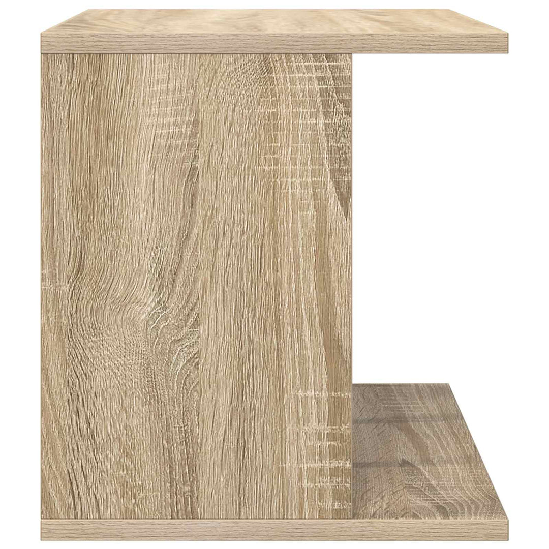 Opbevaring af vinylplader Sonoma-eg 42 x 33 x 36 cm