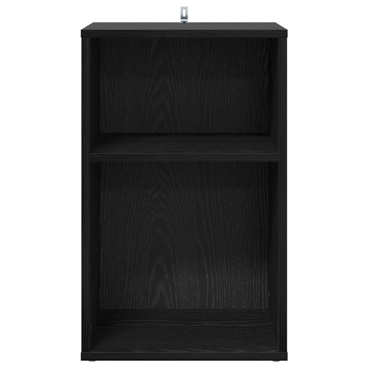 Pladeskab Sort eg 38 x 33 x 61 cm Konstrueret træ