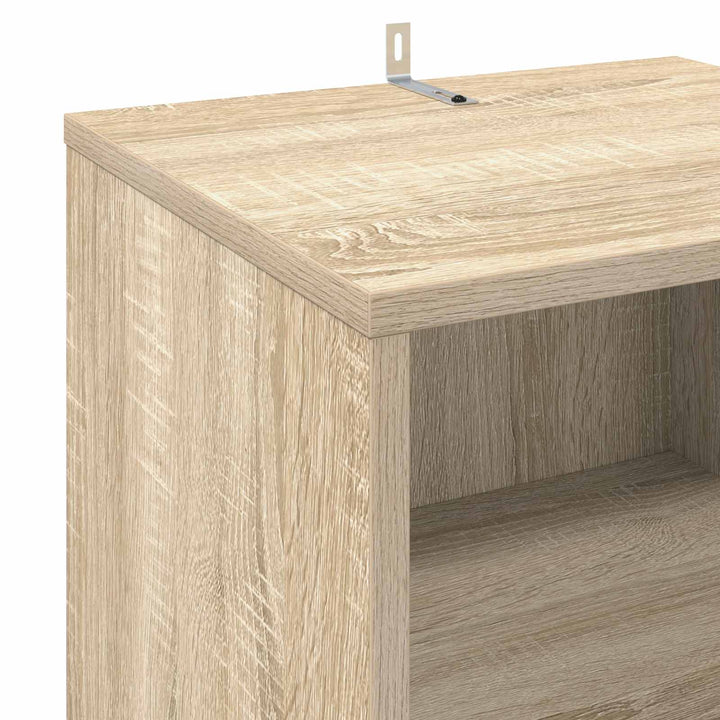 Pladeskab Sonoma-eg 38 x 33 x 61 cm Konstrueret træ