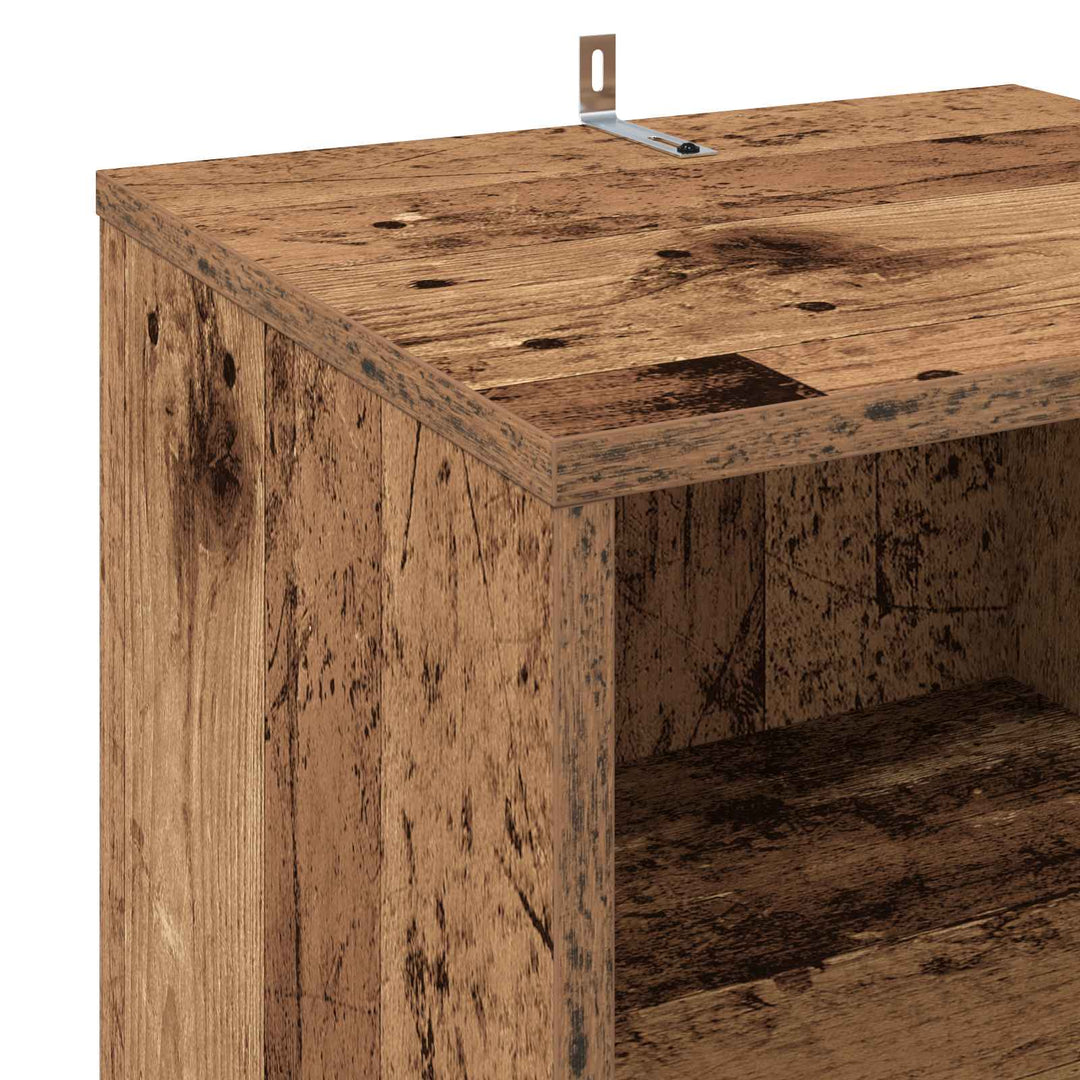 Pladeskab Gammelt træ 38 x 33 x 61 cm Konstrueret træ