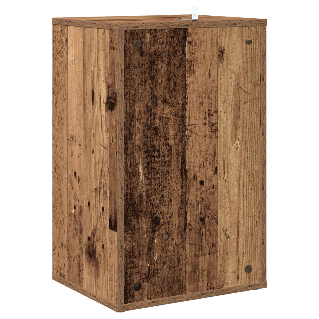 Pladeskab Gammelt træ 38 x 33 x 61 cm Konstrueret træ