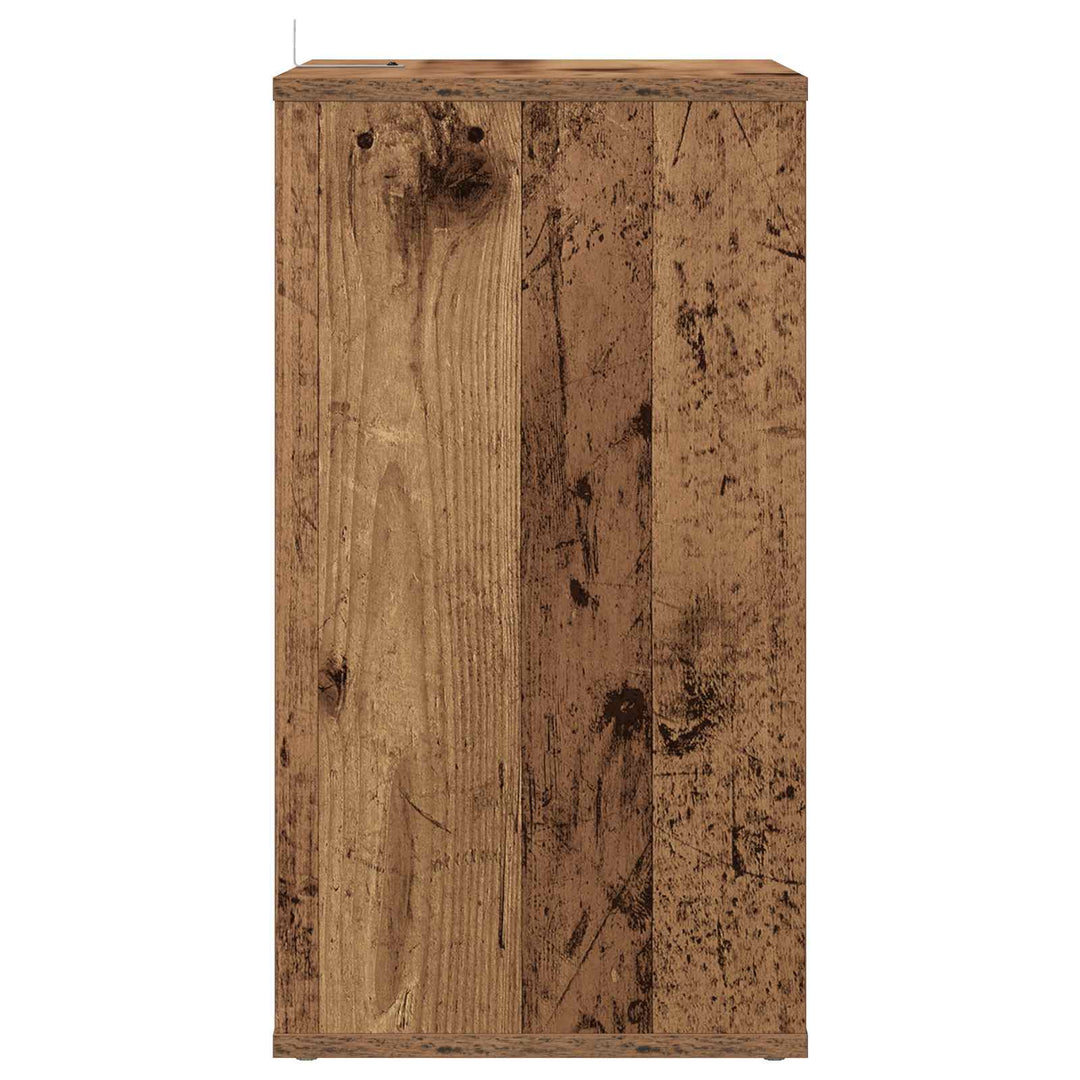 Pladeskab Gammelt træ 38 x 33 x 61 cm Konstrueret træ