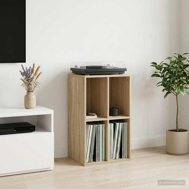 Pladeskab Sonoma-eg 44,5 x 36,5 x 74,5 cm Konstrueret træ