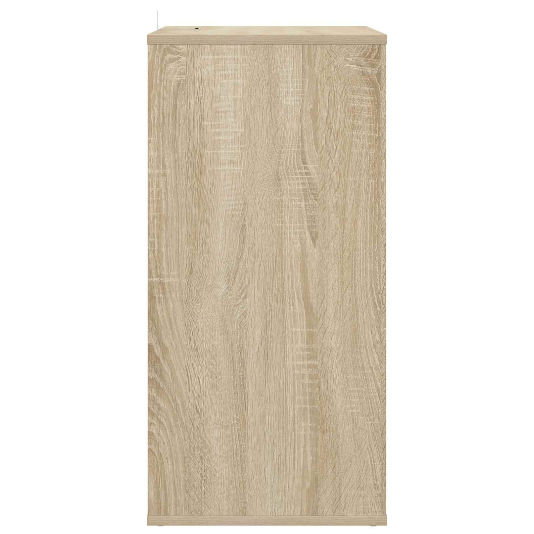 Pladeskab Sonoma-eg 44,5 x 36,5 x 74,5 cm Konstrueret træ