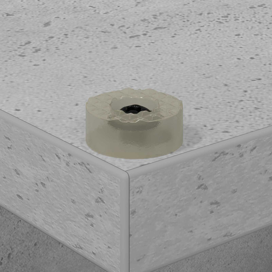 Pladeskab Betongrå 44,5 x 36,5 x 74,5 cm Konstrueret træ