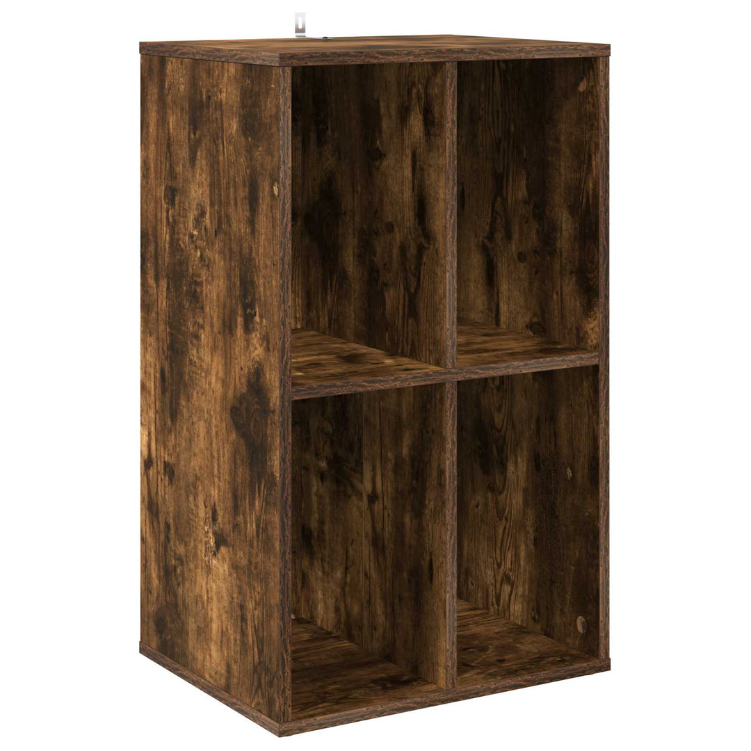 Pladeskab Røget eg 44,5 x 36,5 x 74,5 cm Konstrueret træ
