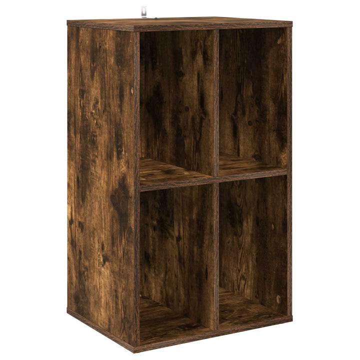 Pladeskab Røget eg 44,5 x 36,5 x 74,5 cm Konstrueret træ