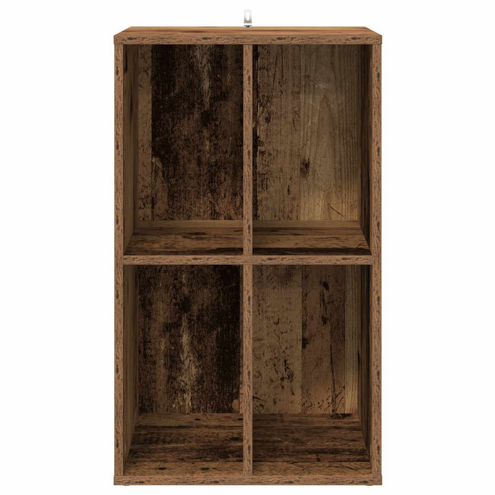Pladeskab Egetræ 44,5 x 36,5 x 74,5 cm Konstrueret træ