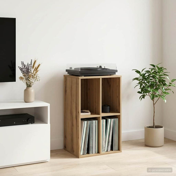 Pladeskab Artisan-eg 44,5 x 36,5 x 74,5 cm Konstrueret træ