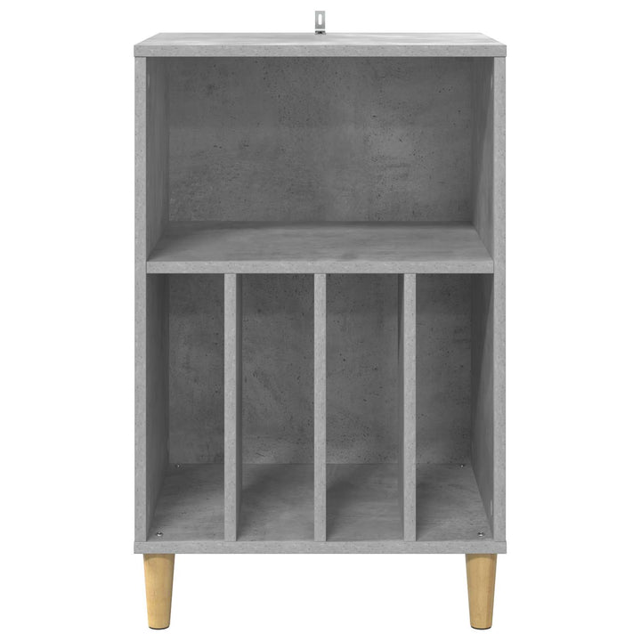 Pladespiller Stativ Betongrå 47 x 39,5 x 74,5 cm
