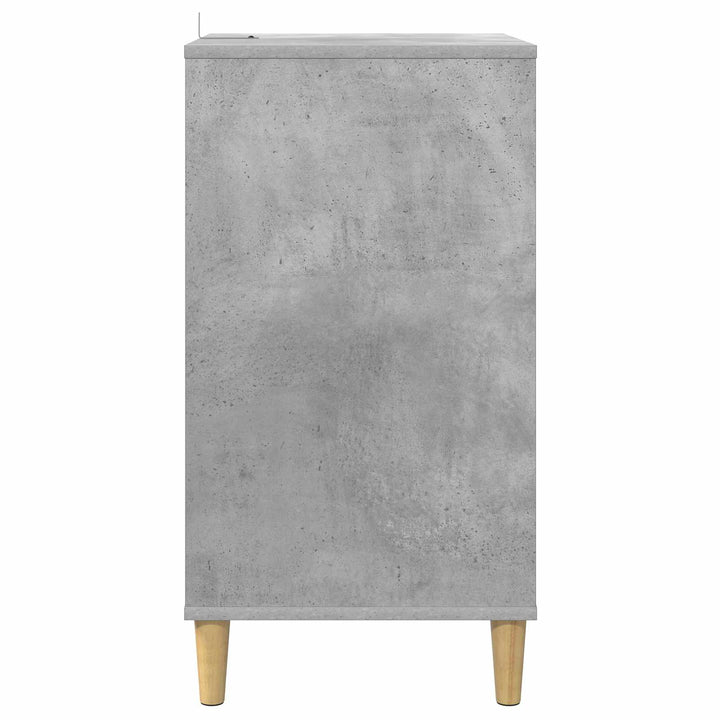 Pladespiller Stativ Betongrå 47 x 39,5 x 74,5 cm