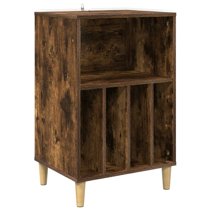 Pladespiller Stativ Røget eg 47 x 39,5 x 74,5 cm