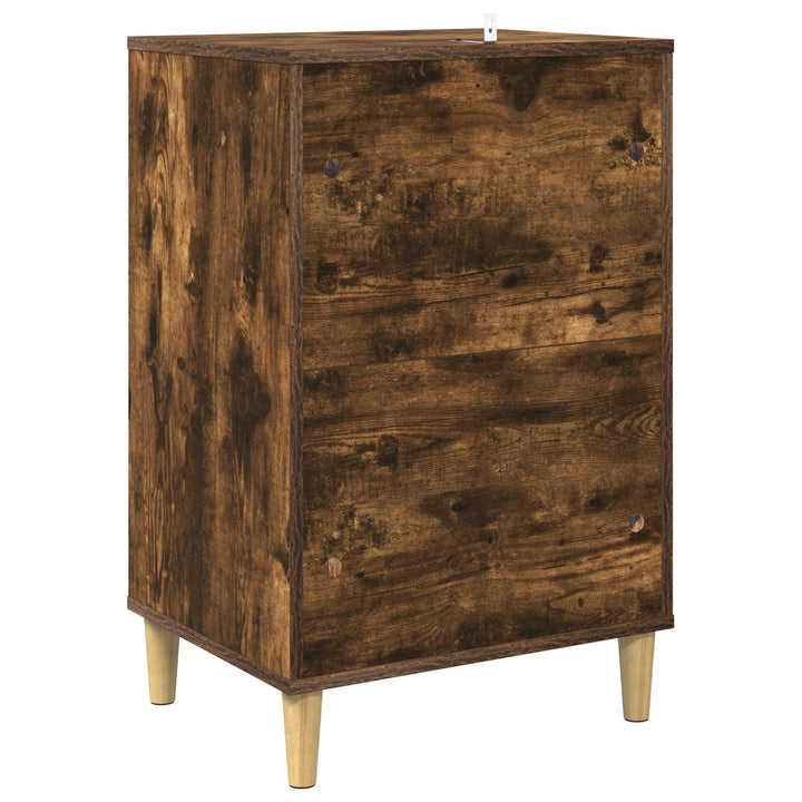 Pladespiller Stativ Røget eg 47 x 39,5 x 74,5 cm