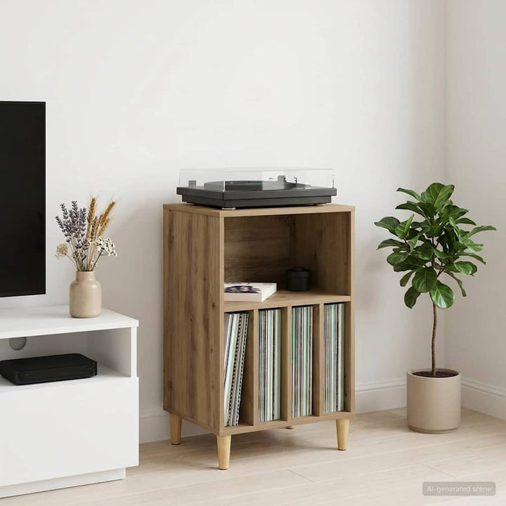 Pladespiller Stativ Artisan-eg 47 x 39,5 x 74,5 cm