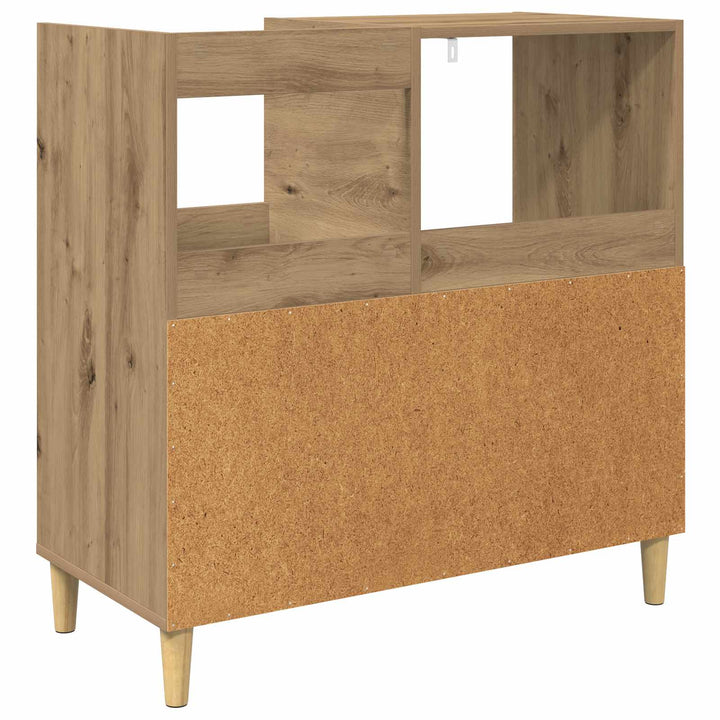 Pladespillerstand Artisan-eg 82 x 39,5 x 82,5 cm