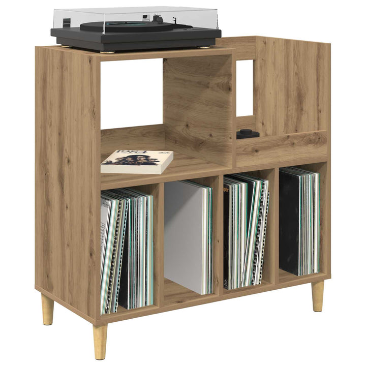 Pladespillerstand Artisan-eg 82 x 39,5 x 82,5 cm