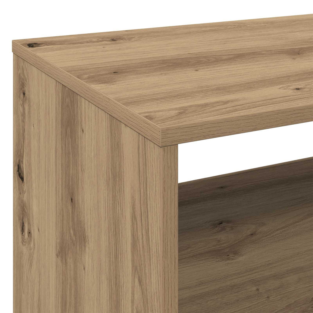 Pladespillerstand Artisan-eg 71 x 39,5 x 83 cm Konstrueret træ
