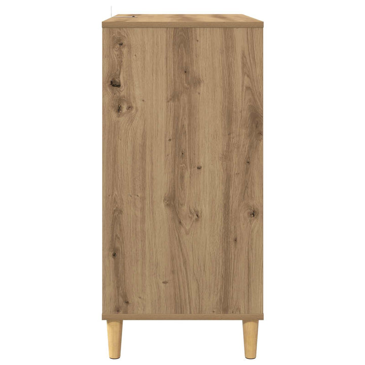 Pladespillerstand Artisan-eg 71 x 39,5 x 83 cm Konstrueret træ