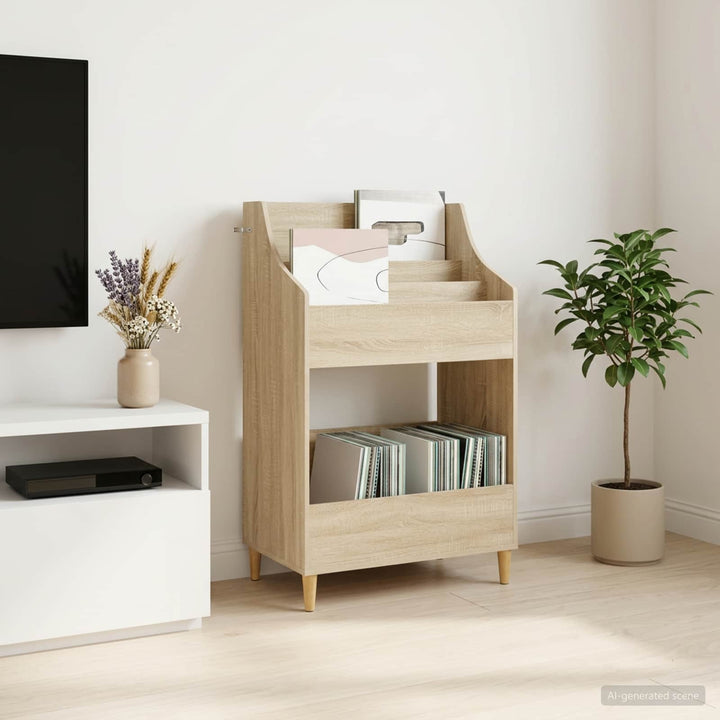 Mediehylle Sonoma-eg 70,5 x 46 x 112 cm Konstrueret træ