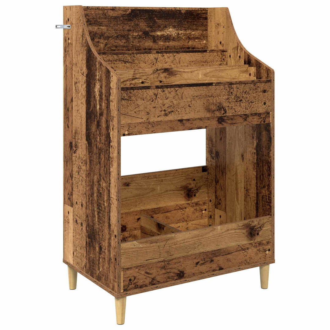 Mediehylle Gammelt træ 70,5 x 46 x 112 cm Konstrueret træ