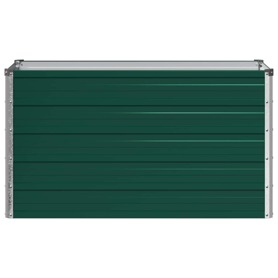 Hævet Havebed Grøn 100 x 40 x 55 cm koldvalset stål