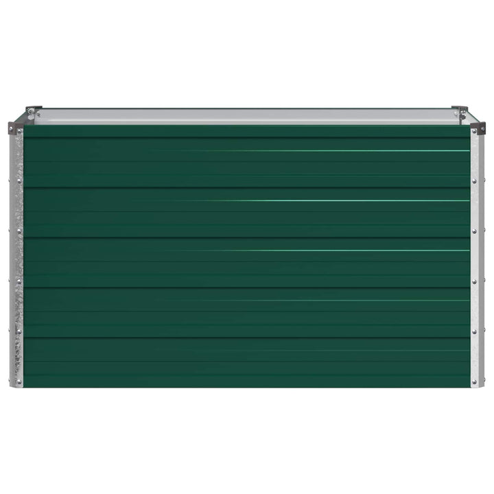 Hævet Havebed Grøn 100 x 40 x 55 cm koldvalset stål