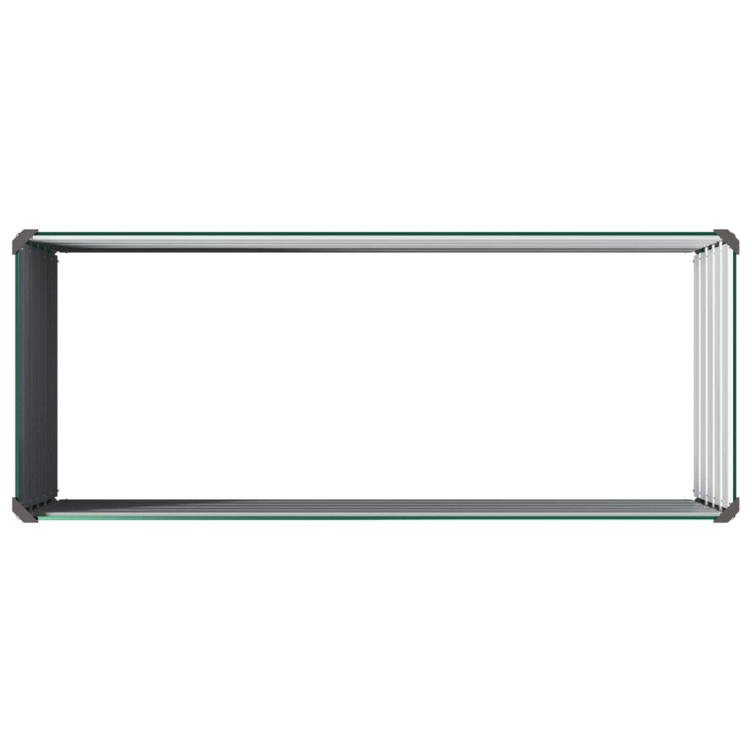 Hævet Havebed Grøn 100 x 40 x 55 cm koldvalset stål