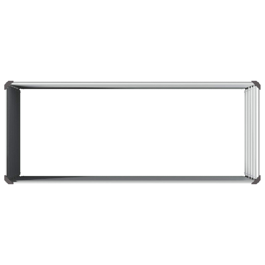 Hævet Havebed Grå 100 x 40 x 55 cm koldvalset stål