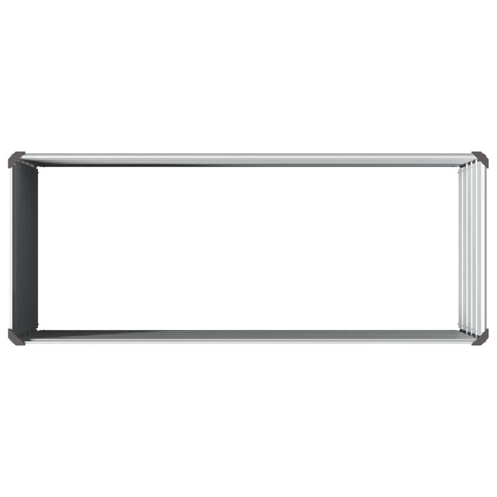 Hævet Havebed Grå 100 x 40 x 55 cm koldvalset stål