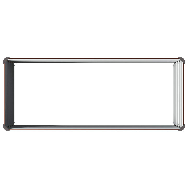 Hævet Havebed Brun 100 x 40 x 55 cm koldvalset stål