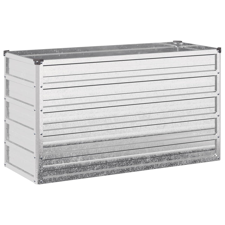 Hævet Havebed Sølv 100 x 40 x 55 cm galvaniseret