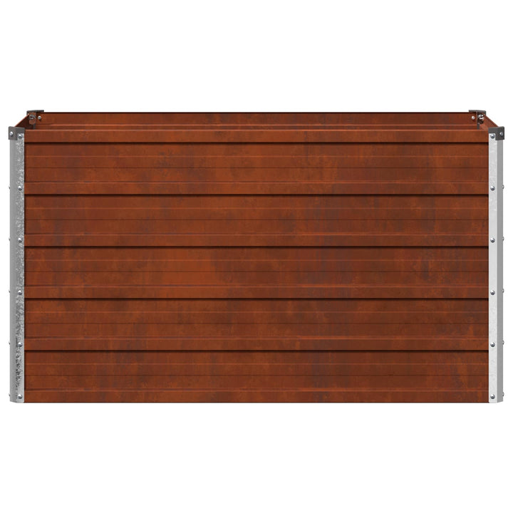 Hævet Havebed Rusten 100 x 40 x 55 cm karton
