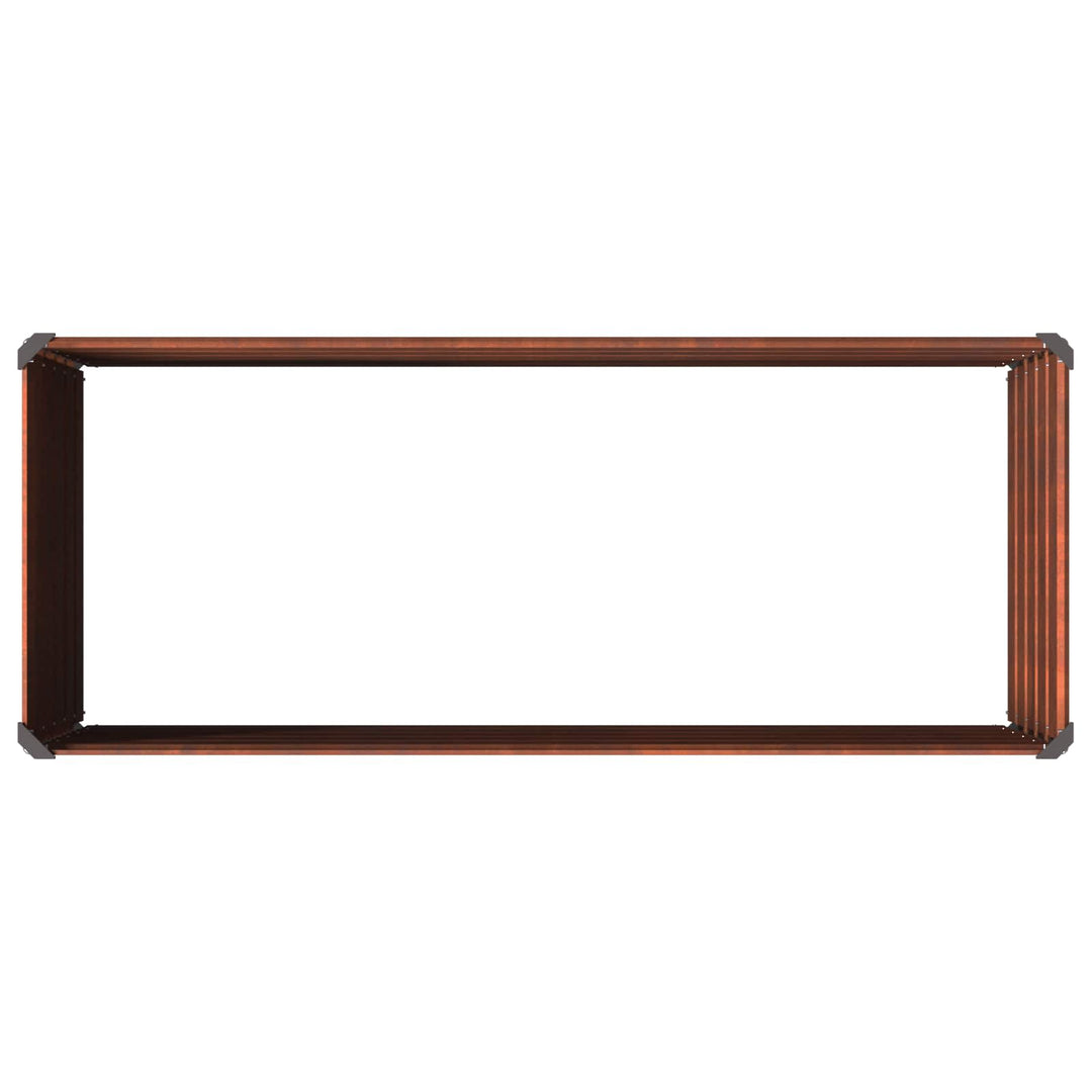 Hævet Havebed Rusten 100 x 40 x 55 cm karton
