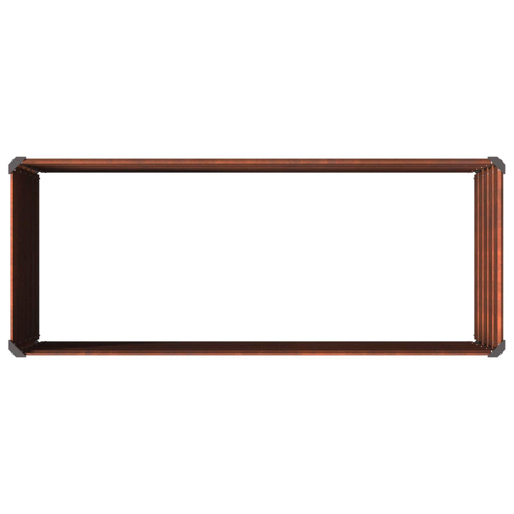 Hævet Havebed Rusten 100 x 40 x 55 cm karton